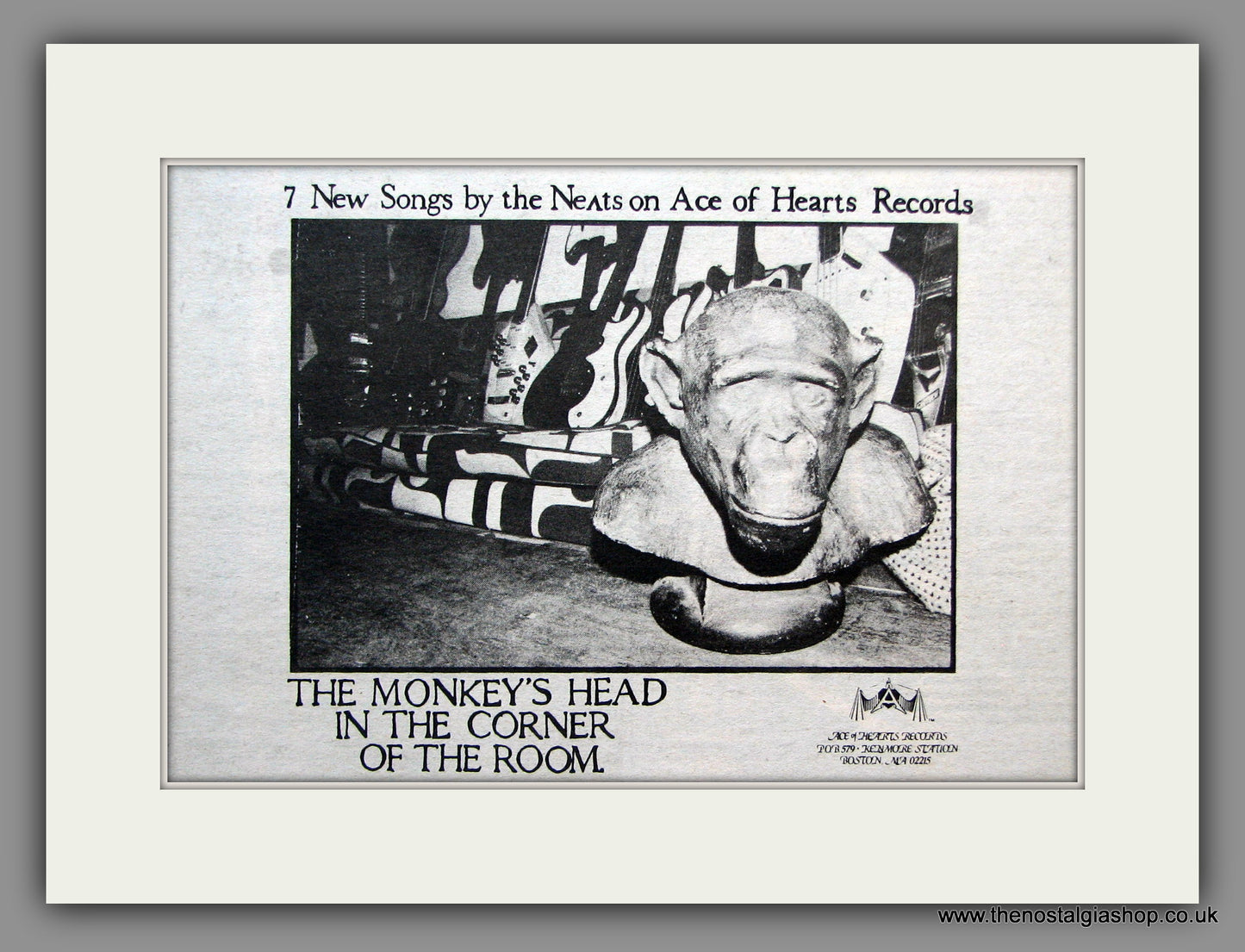 Neats. The Monkey's Head. 1982 Original Advert (ref AD51318)