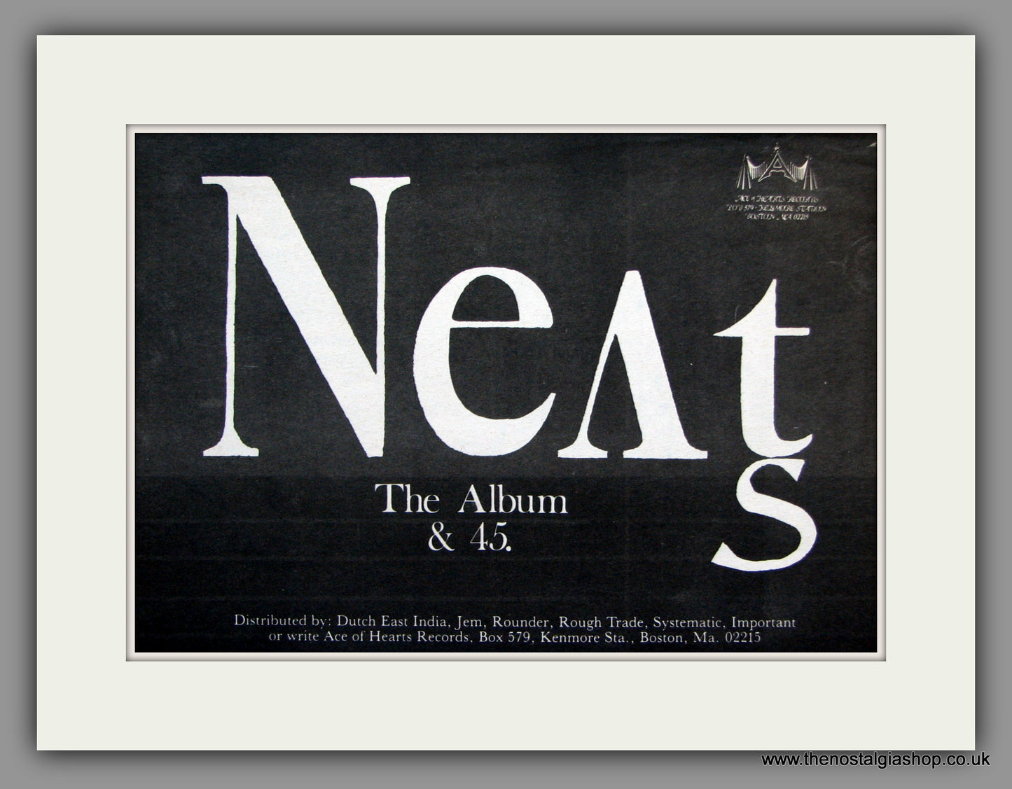Neats. The Album. 1983 Original Advert (ref AD51344)