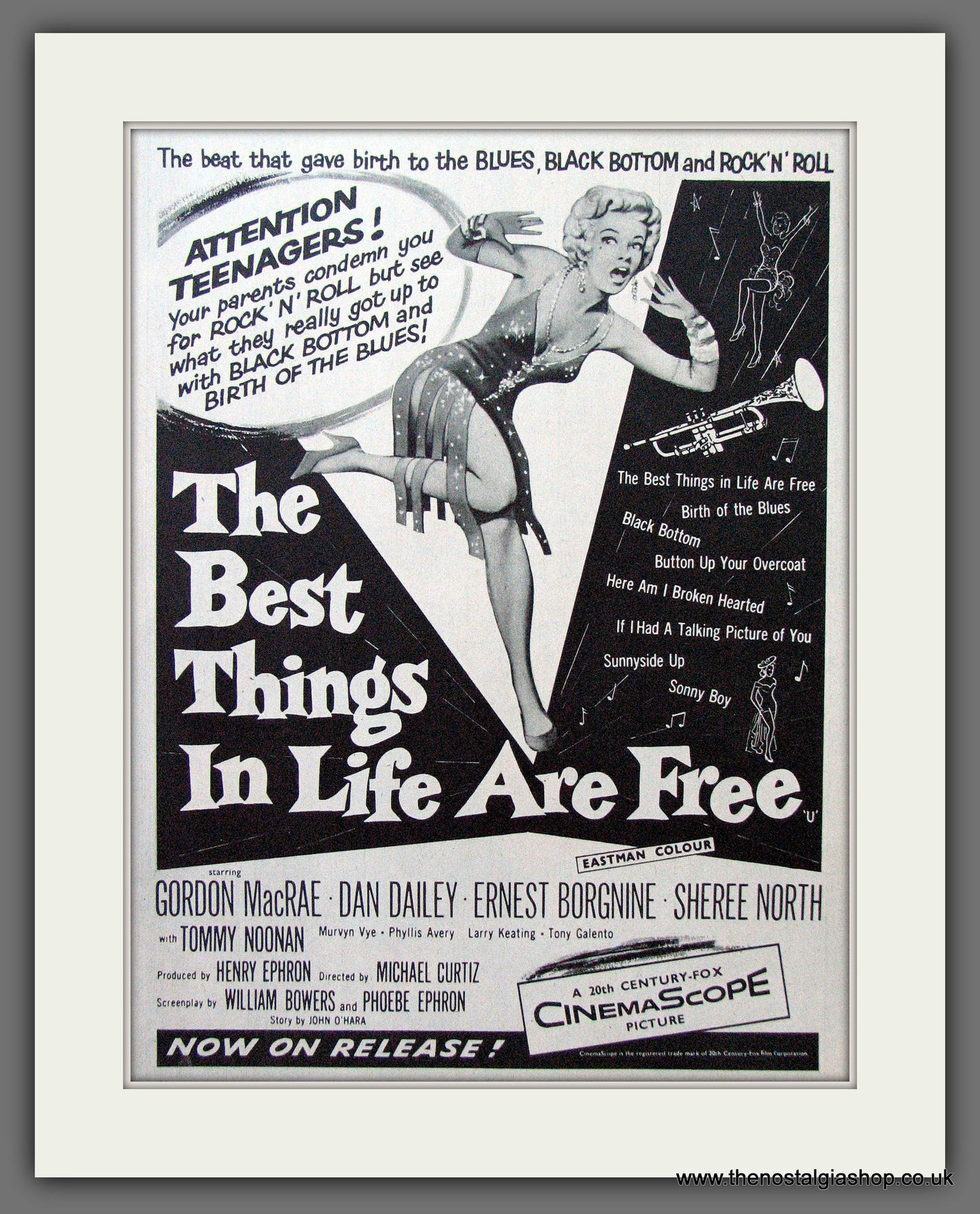 The Best Things In Life Are Free. Vintage Advert 1957 (ref AD56256)