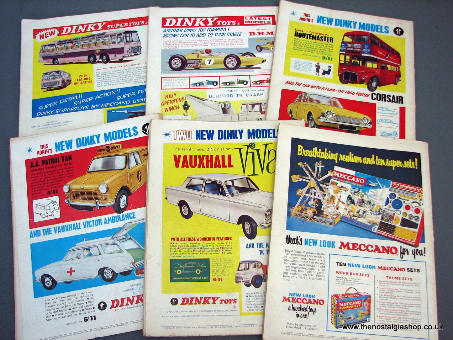 Meccano Magazines 1964. Full year 12 issues.