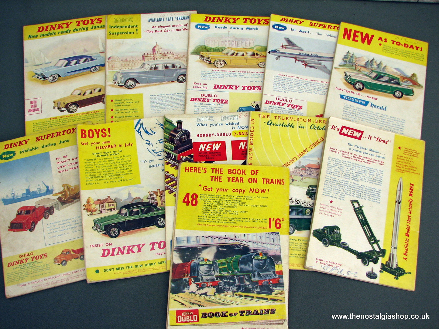 Meccano Magazines 1959. Full year 12 issues. (11 Issues, August Not Published)