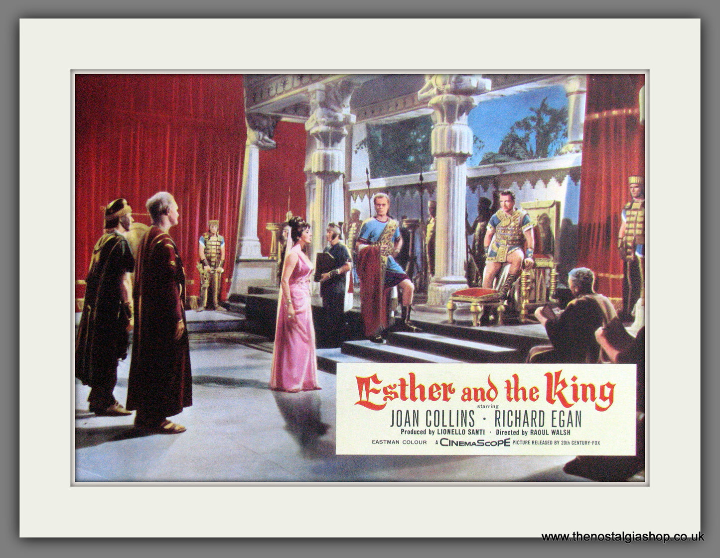 Esther And The King. Joan Collins. Vintage Advert 1961 (ref AD56287)