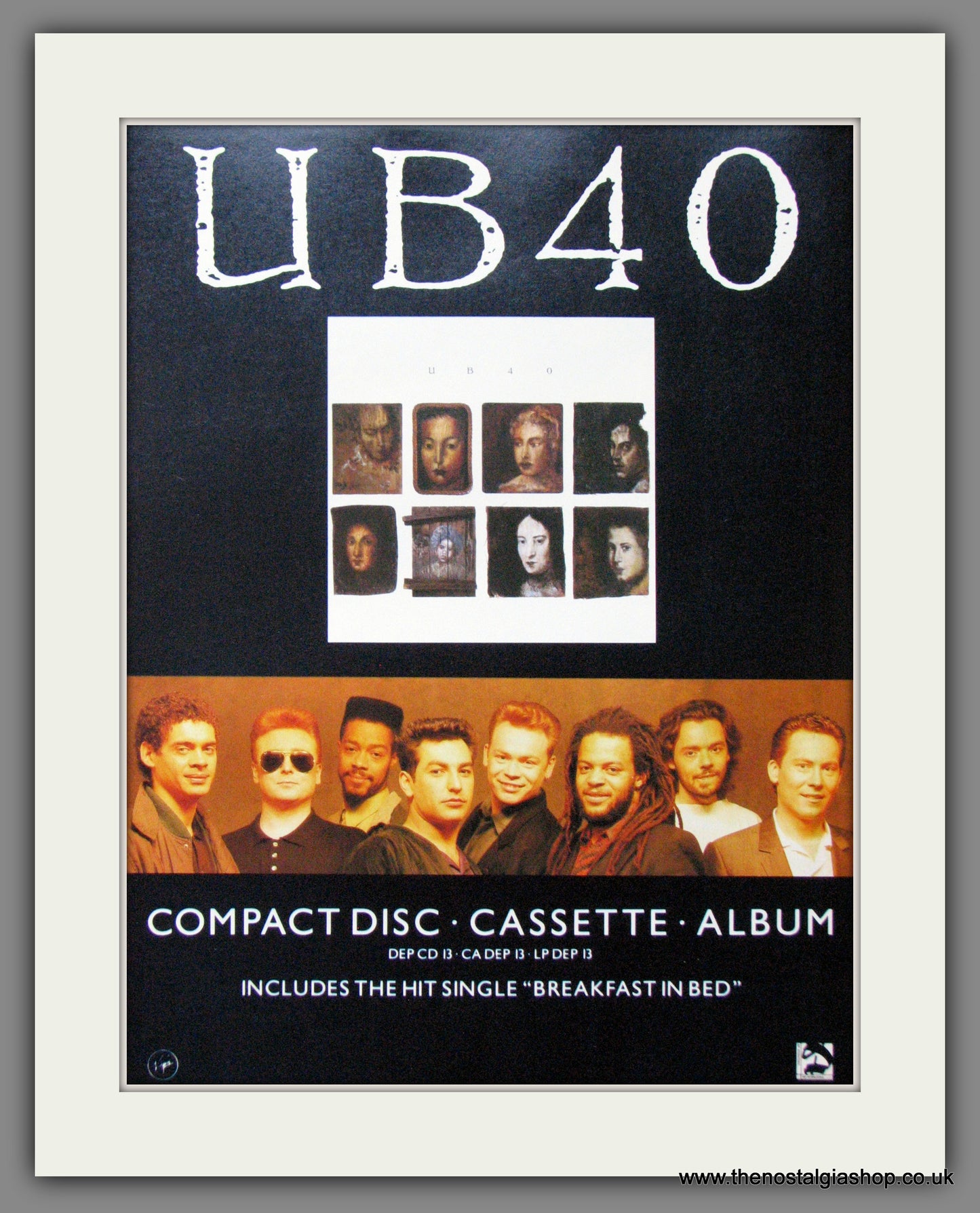 UB40. 1988 Original Advert (ref AD53262)