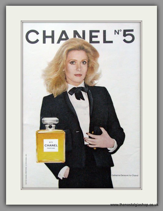 Chanel No.5, Featuring Catherine Deneuve. Original Advert 1979 (ref AD51603)
