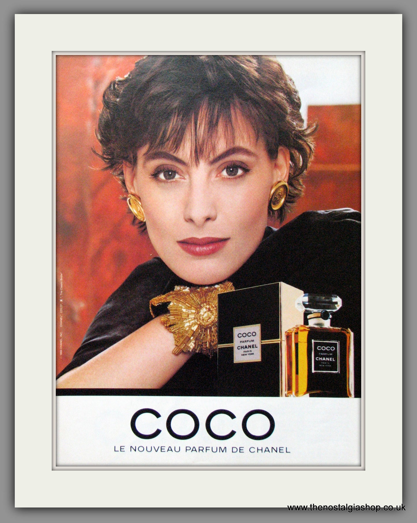 Coco Chanel Perfume. Original Advert 1986 (ref AD52612)