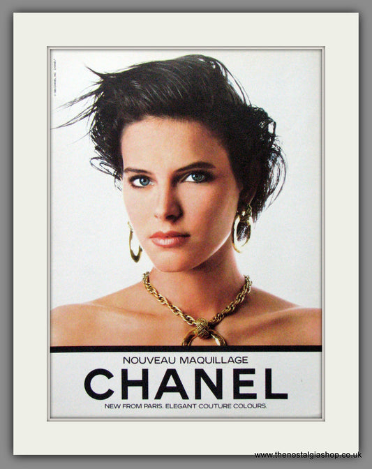 Chanel Nouveau Maquillage. Original Advert 1985 (ref AD52615)