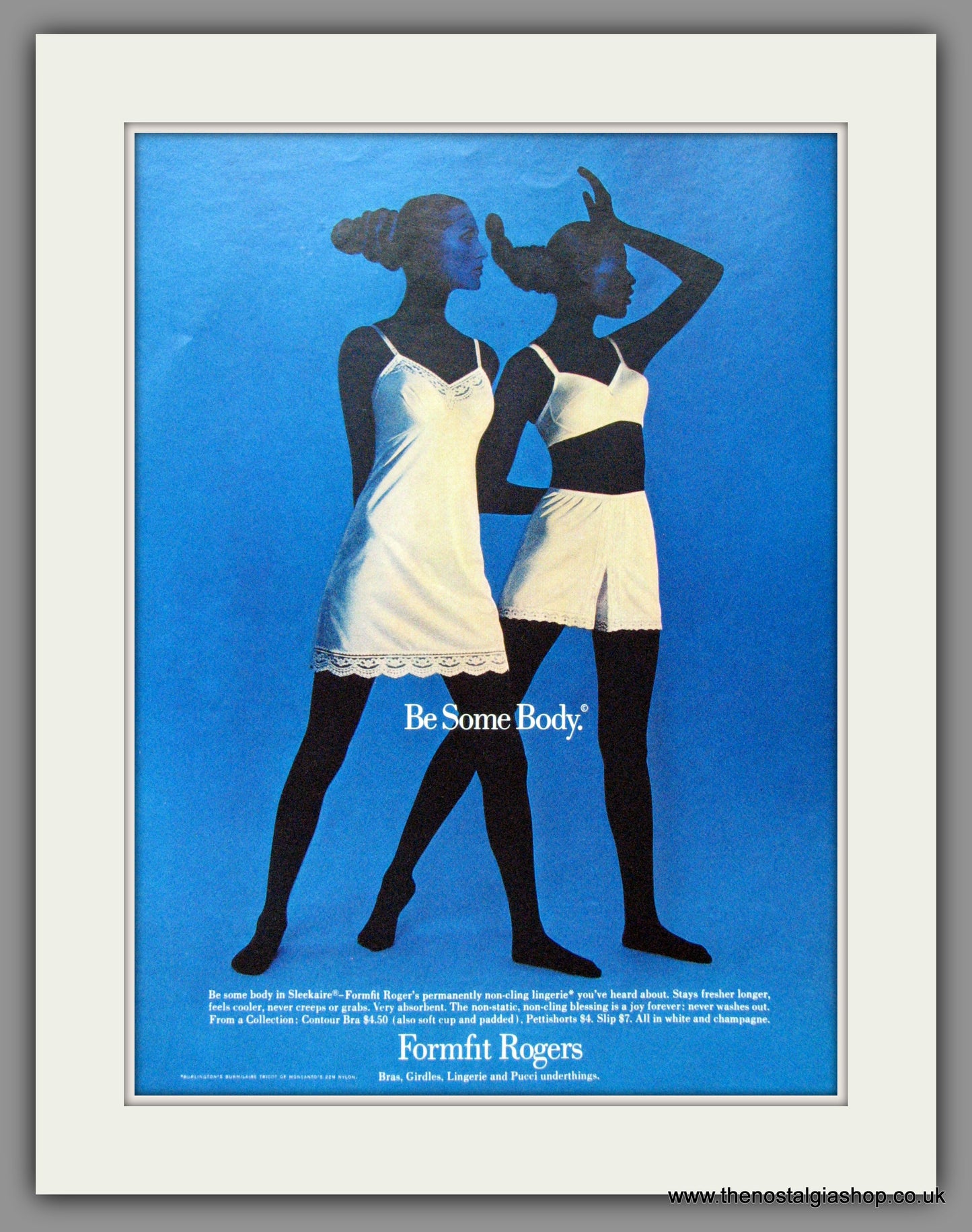 Formfit Rogers. Ladies Undergarments. Original Advert 1970 (ref AD51663)