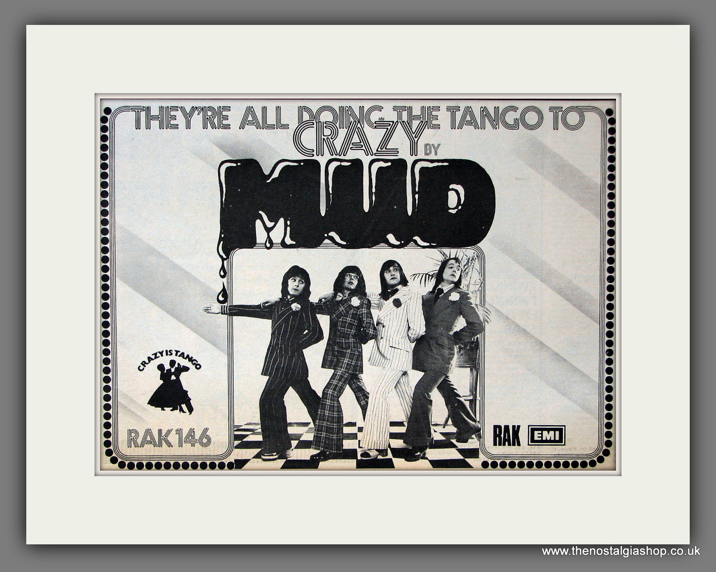 Mud Crazy. Original Vintage Advert 1973 (ref AD56445)