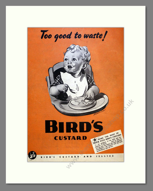 Bird's Custard. Vintage Advert 1942 (ref AD301712)