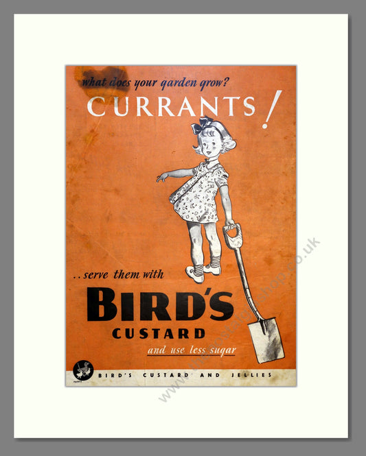 Bird's Custard. Vintage Advert 1940 (ref AD301717)