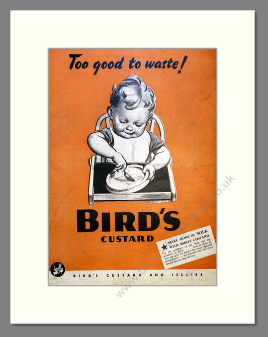 Bird's Custard. Vintage Advert 1941 (ref AD301723)