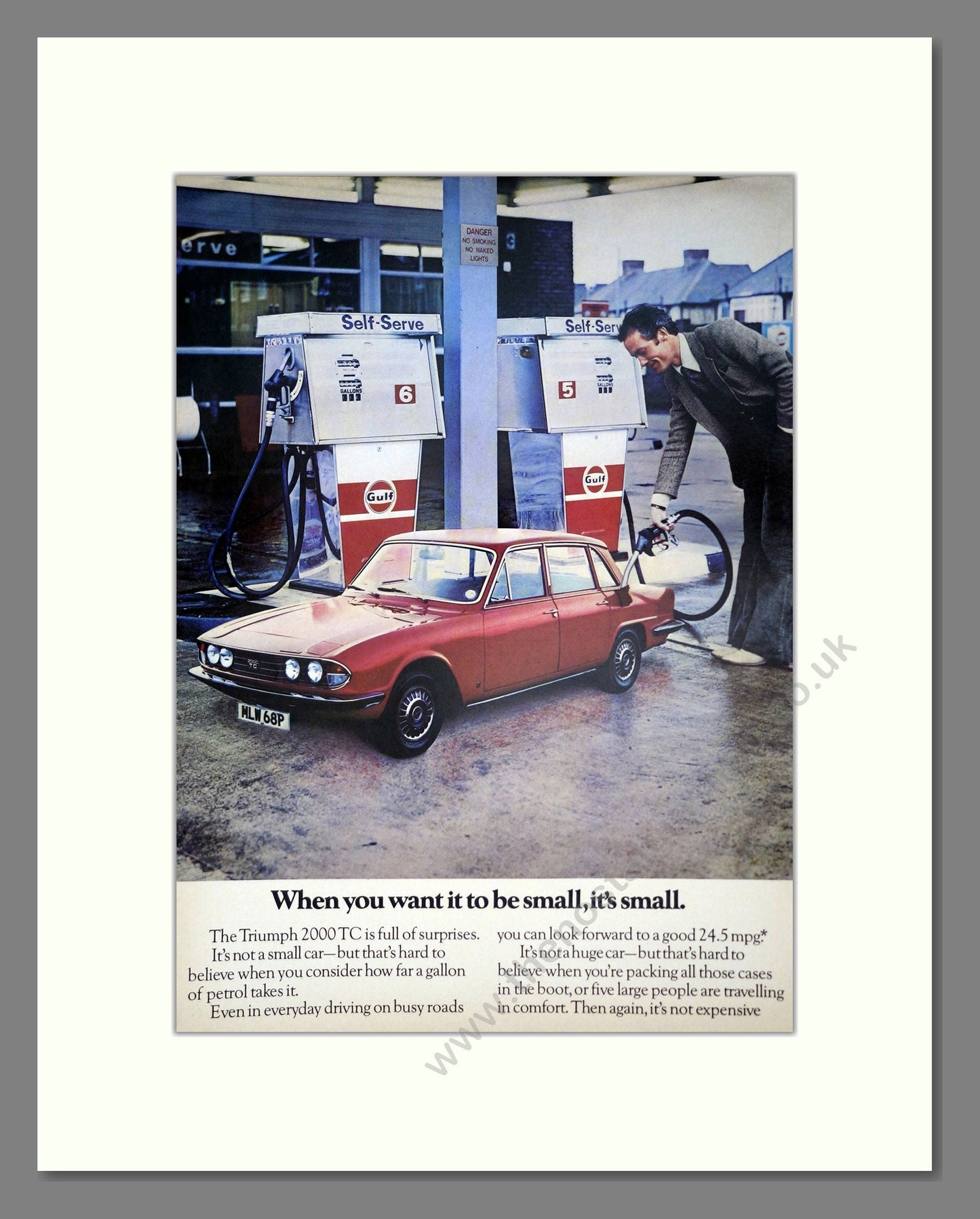 Triumph - 2000 TC. Vintage Advert 1976 (ref AD61288)