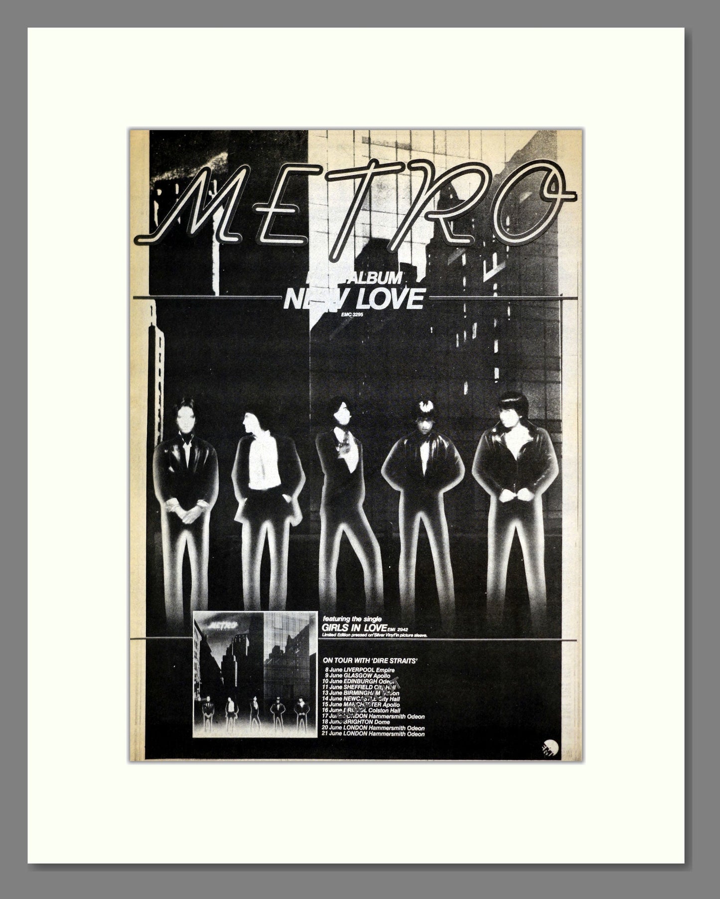 Metro - New Love. Vintage Advert 1979 (ref AD17684)