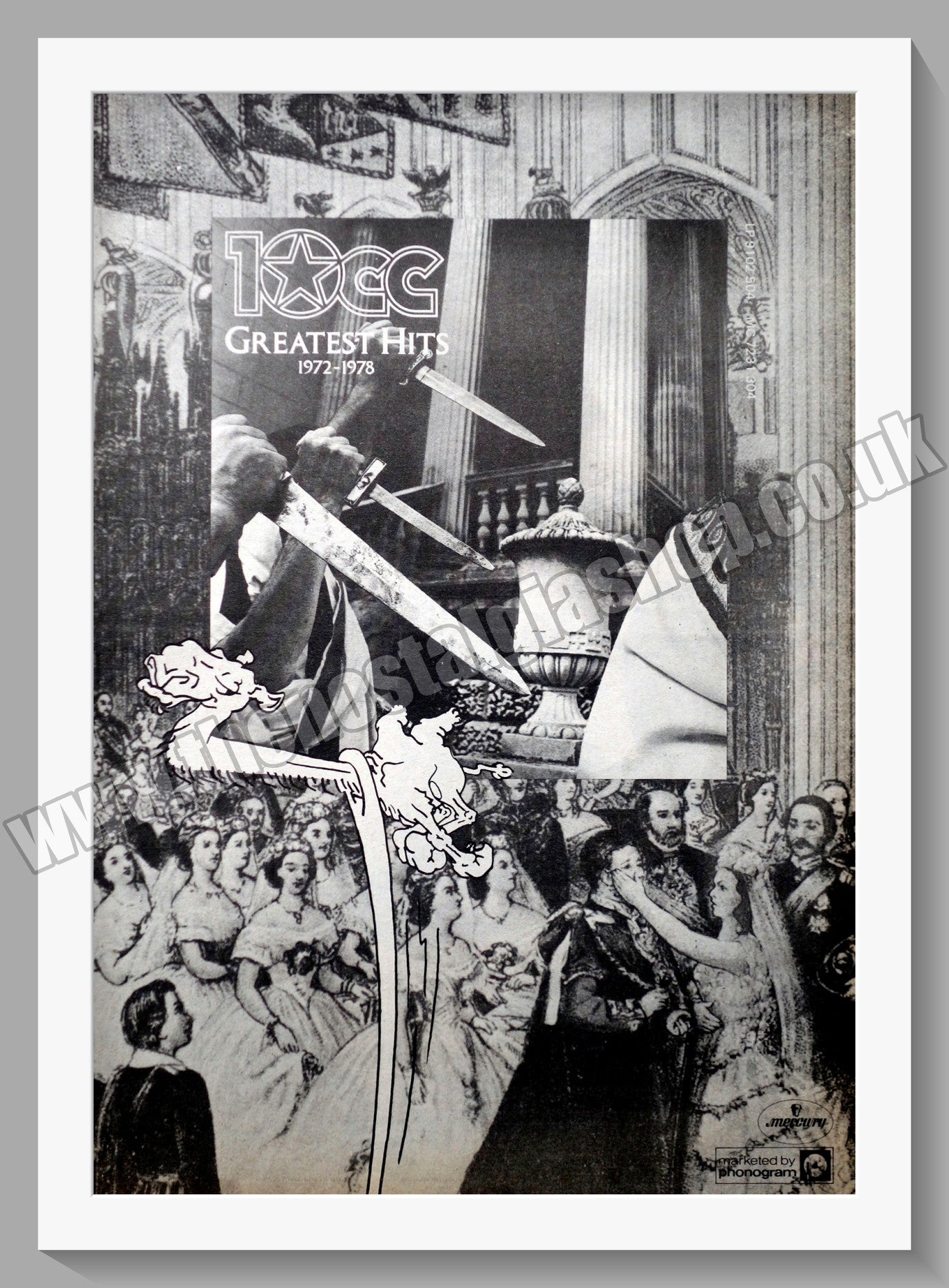 10cc Greatest Hits 1972-1978. Original Advert 1979 (ref AD14226)