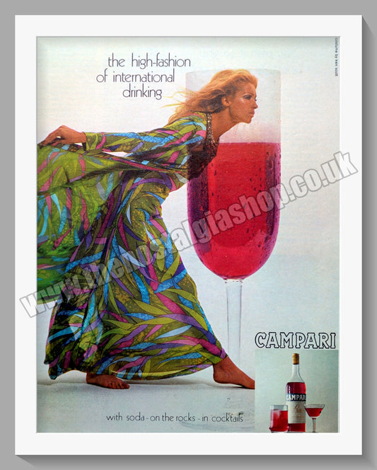 Campari. Original Advert 1970 (ref AD300180)