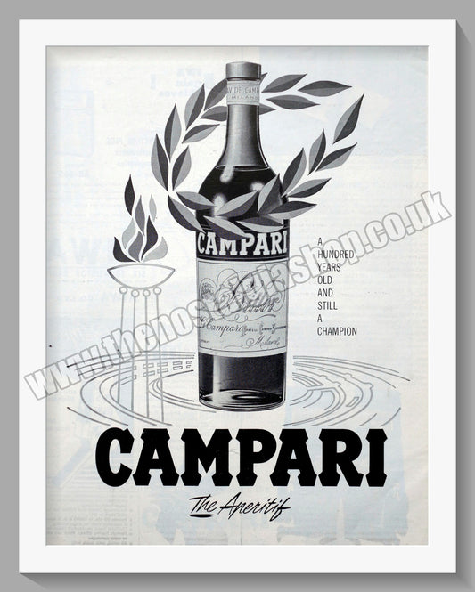 Campari. Original Advert 1960 (ref AD300183)