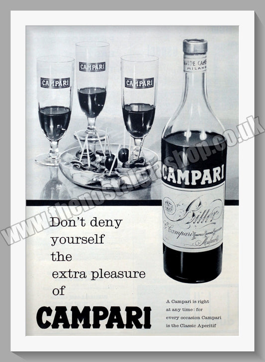Campari. Original Advert 1963 (ref AD300185)