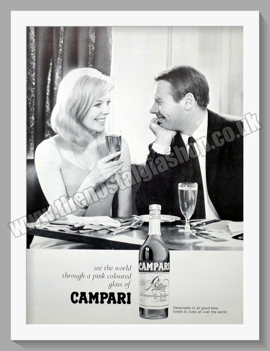 Campari. Original Advert 1968 (ref AD300186)