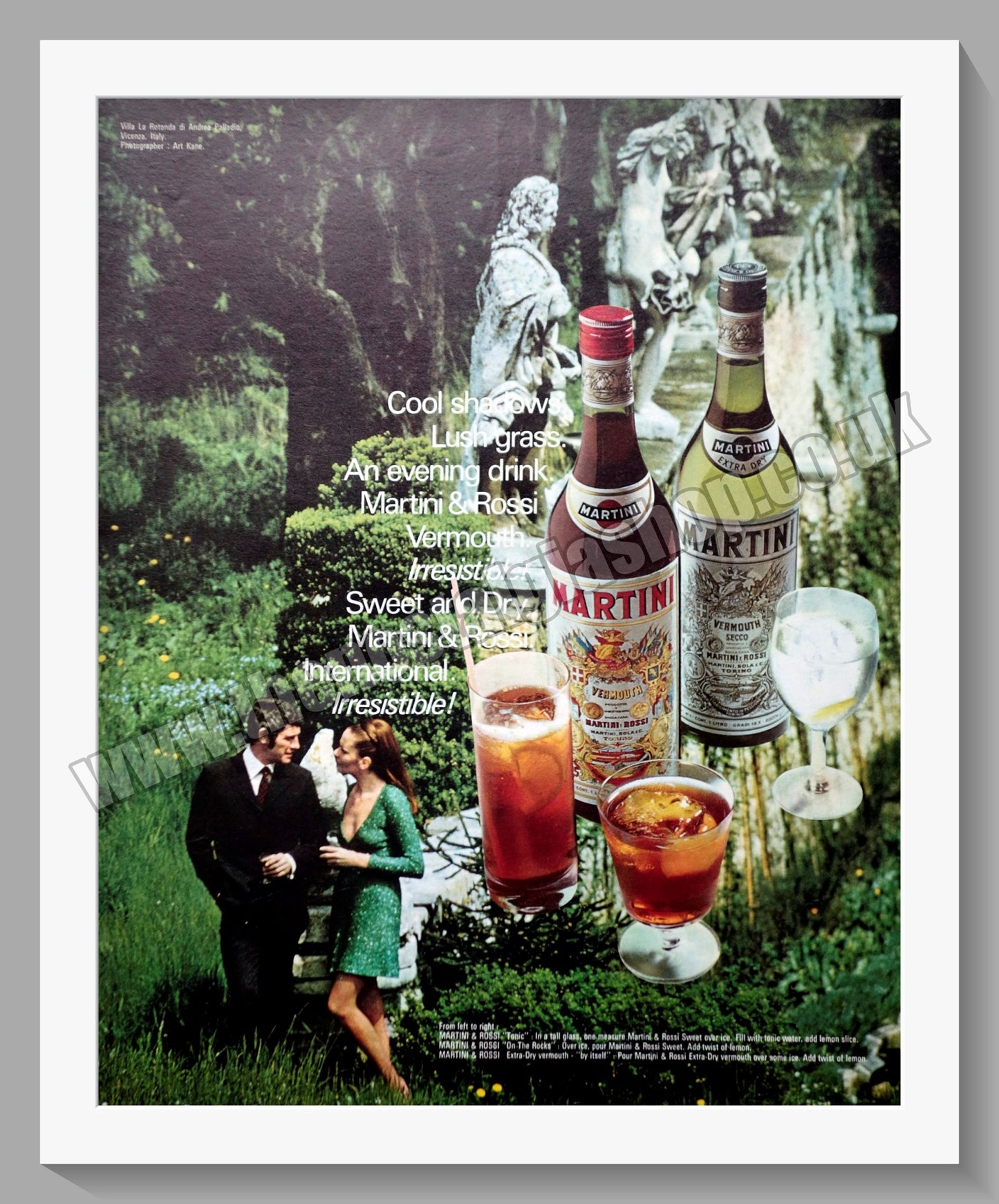 Martini Vermouth. Original Advert 1969 (ref AD300255)