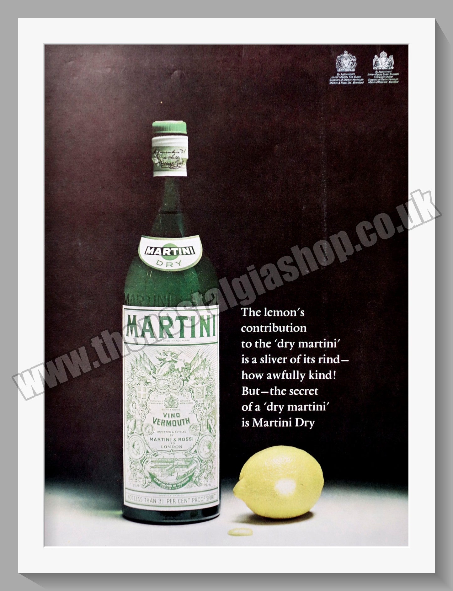 Martini Vermouth. Original Advert 1966 (ref AD300284)