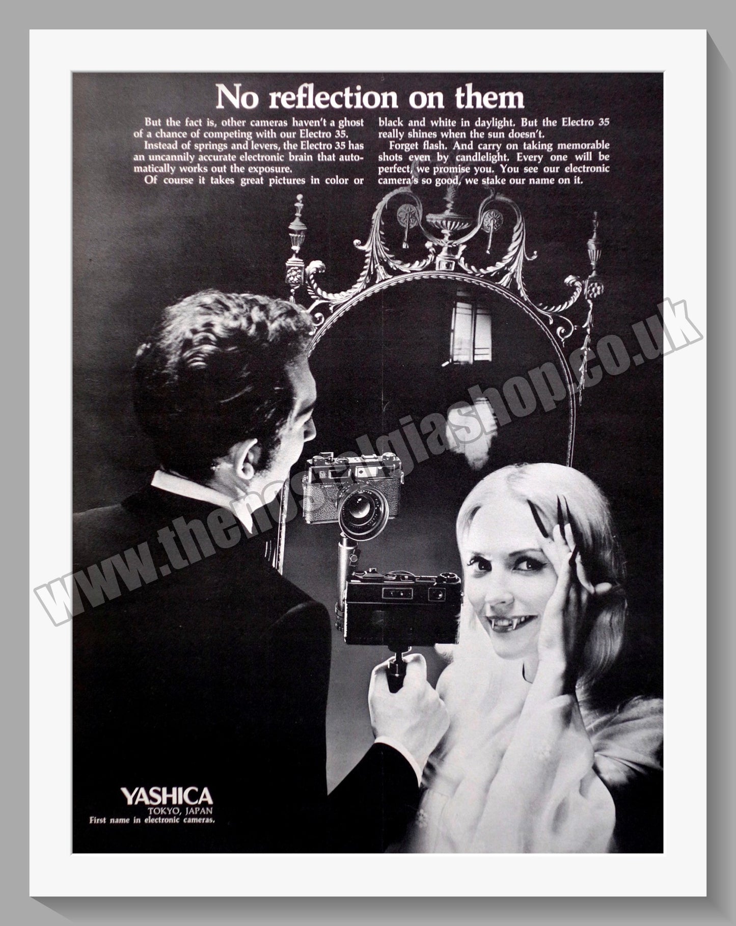 Yashica Electro 35 Camera. Original Advert 1969 (ref AD300322)