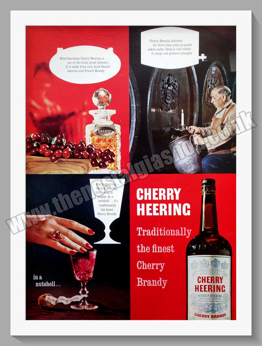 Cherry Heering Brandy. Original  Advert 1961 (ref AD300381)