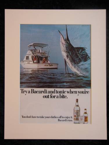 BARCARDI  original advert 1977 (ref AD221)