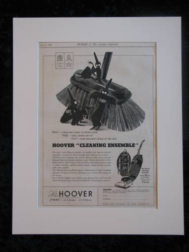 HOOVER original advert 1938 (ref AD290)