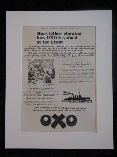 OXO original advert 1915  (ref AD300)