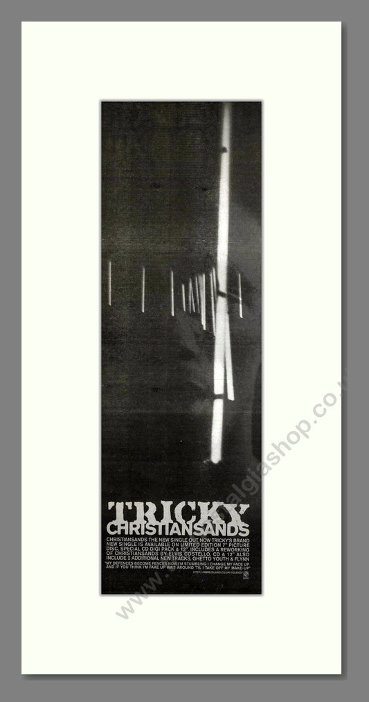 Tricky - Christian Sands. Vintage Advert 1996 (ref AD201765)
