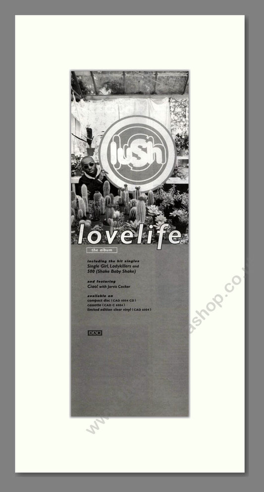 Lush - Lovelife. Vintage Advert 1996 (ref AD201770)