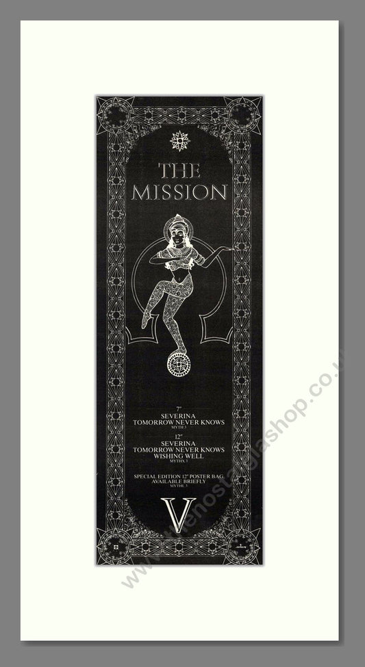 Mission (The) - V. Vintage Advert 1987 (ref AD201789)