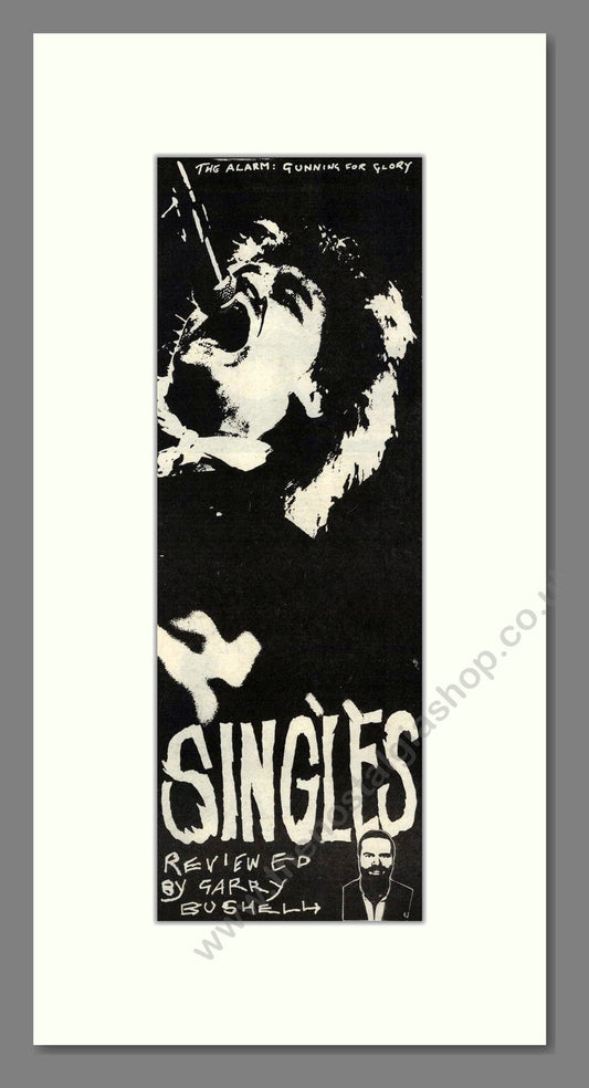 Alarm (The) - Gunning For Glory. Vintage Advert 1983 (ref AD201808)