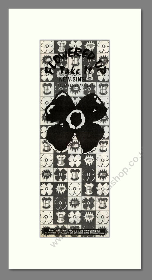 Flowered Up - Take It. Vintage Advert 1991 (ref AD201847)