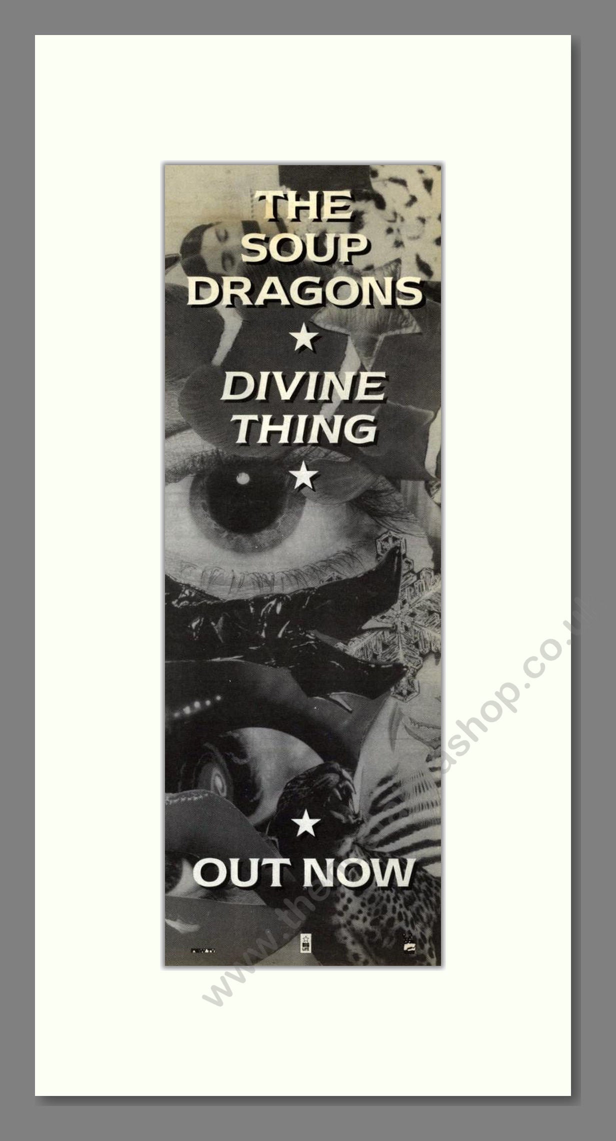 Soup Dragons (The) - Divine Thing. Vintage Advert 1992 (ref AD201854)