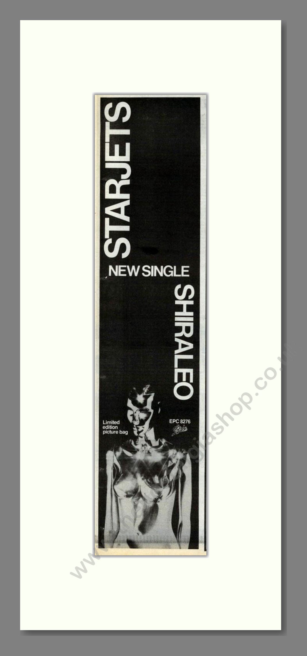 Starjets - Shiraleo. Vintage Advert 1980 (ref AD201891)