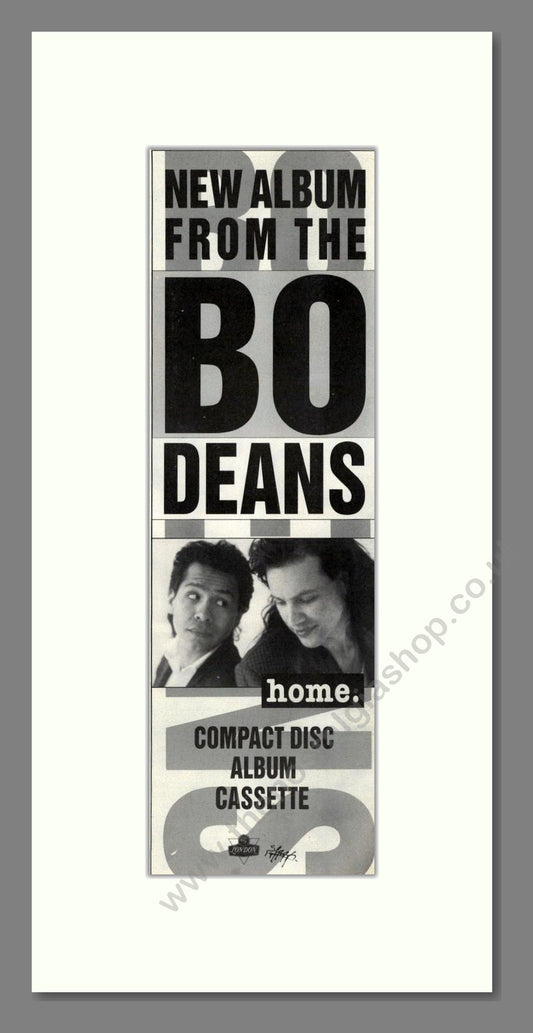 BO Deans (The) - Home. Vintage Advert 1989 (ref AD201912)
