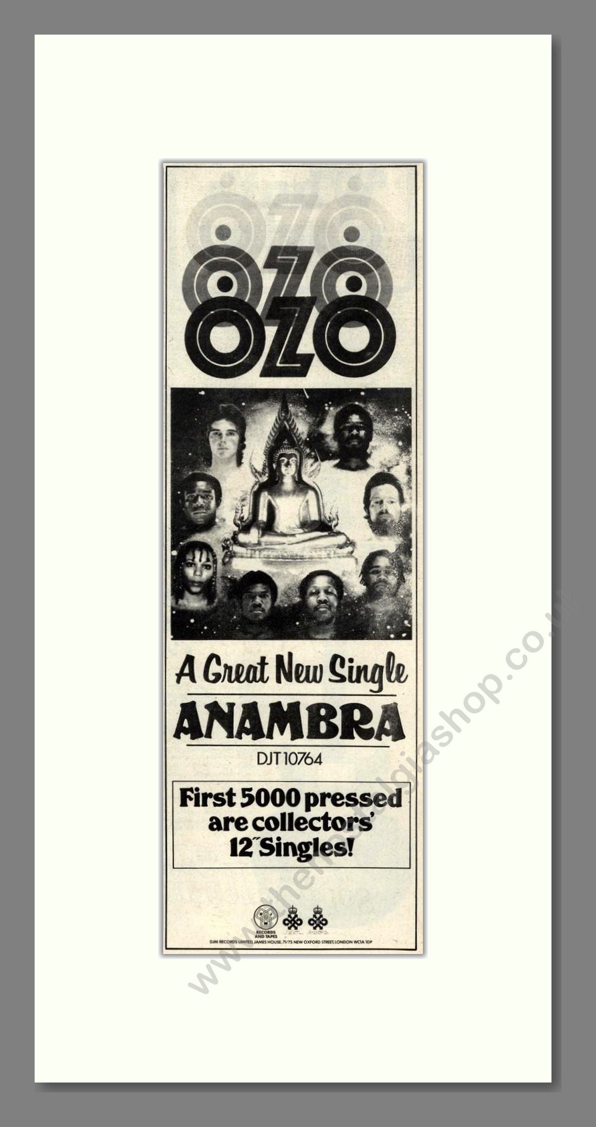 Ozo - Anambra. Vintage Advert 1977 (ref AD201954)