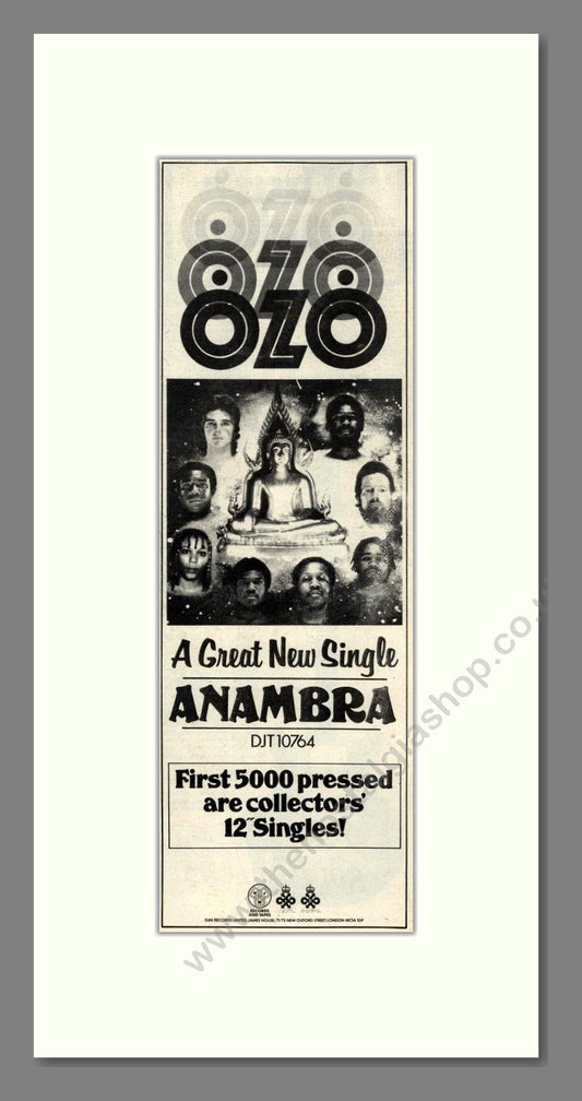 Ozo - Anambra. Vintage Advert 1977 (ref AD201954)