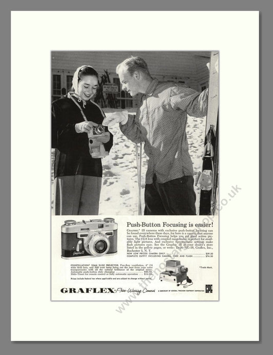 Graflex - Graphic 35. Vintage Advert 1958 (ref AD68153)