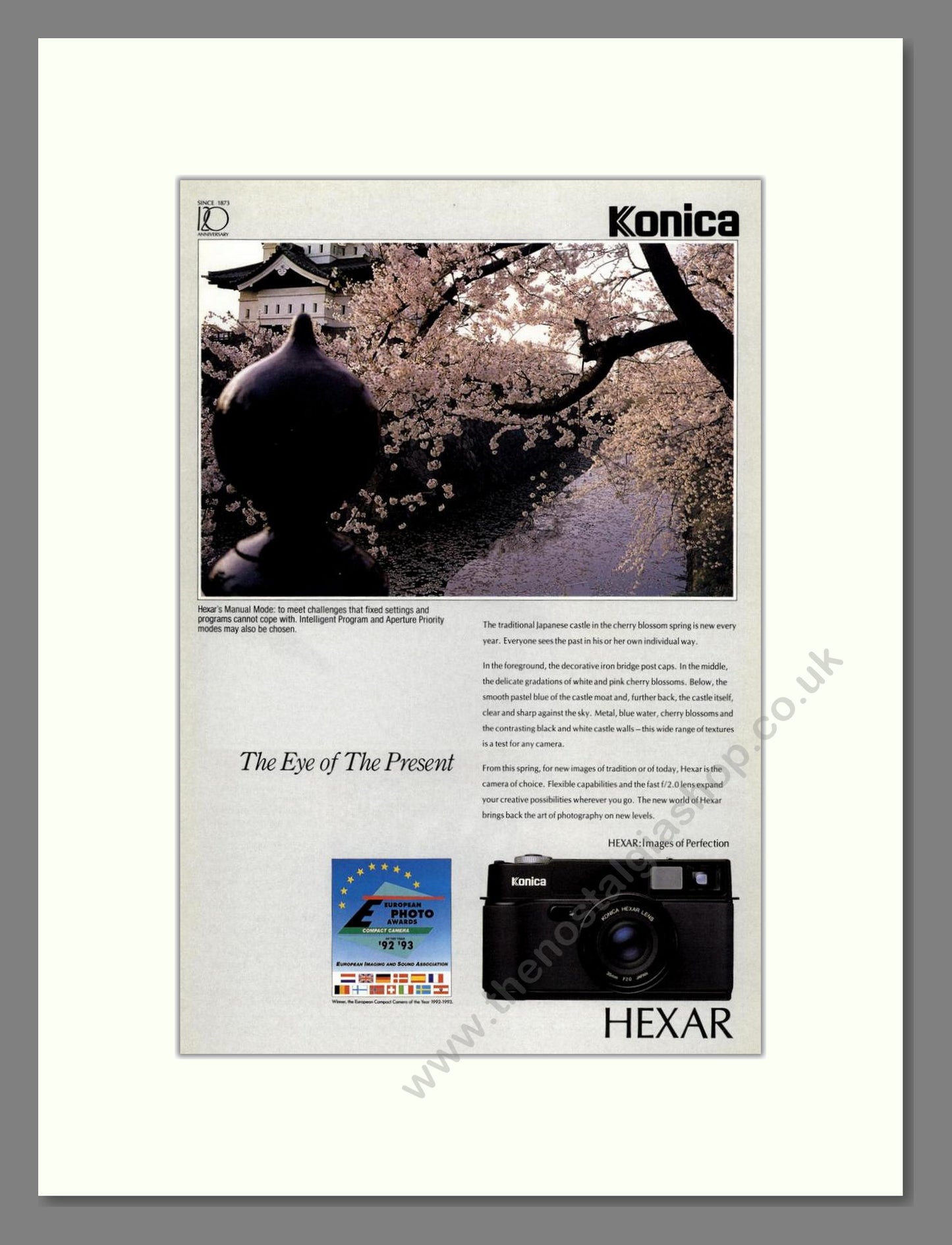 Konica - Hexar. Vintage Advert 1993 (ref AD68164)