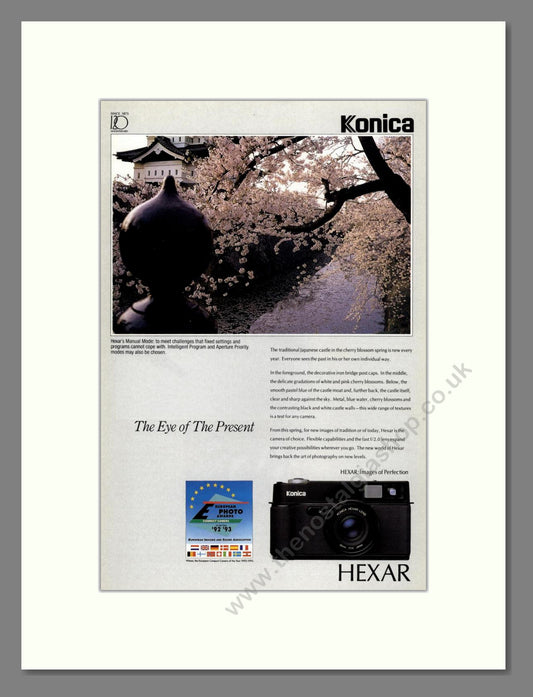Konica - Hexar. Vintage Advert 1993 (ref AD68164)