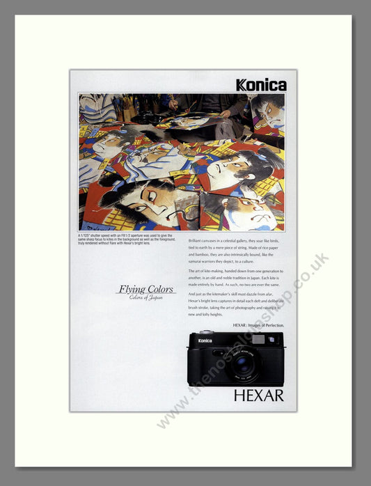 Konica - Hexar. Vintage Advert 1994 (ref AD68165)