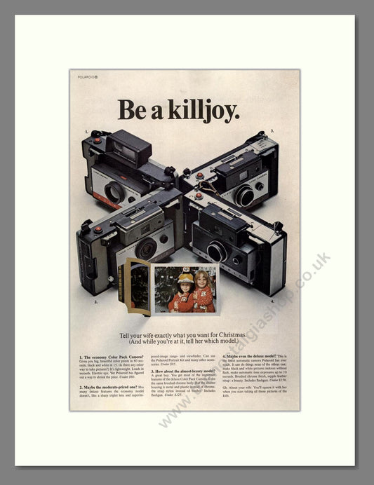 Polaroid - Color Pack Camera. Vintage Advert 1966 (ref AD68195)