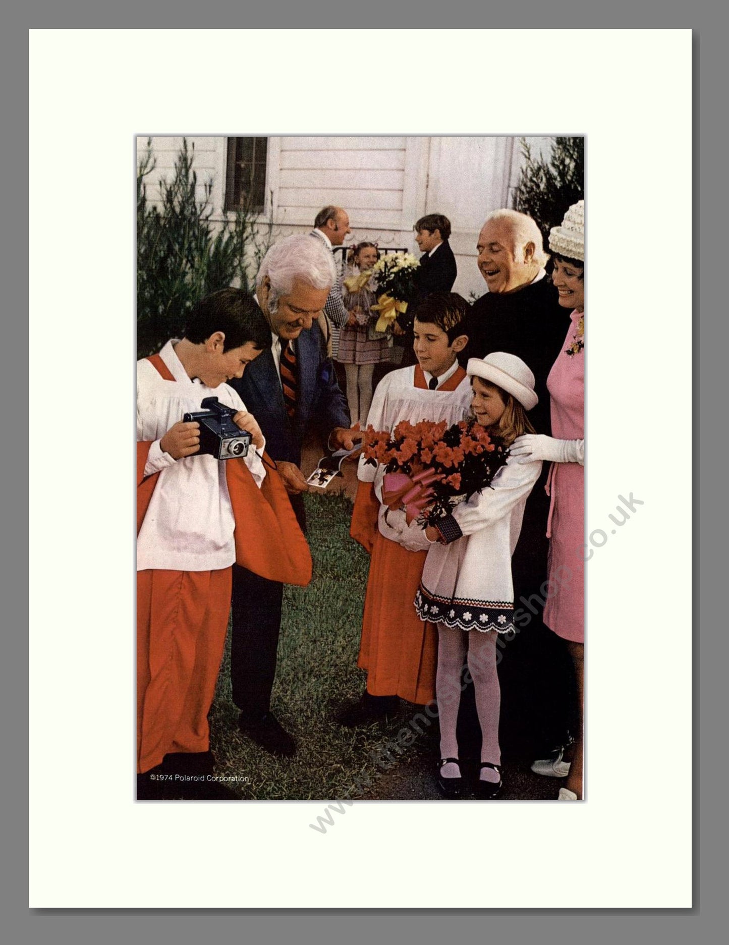Polaroid - Land Camera (Double Advert). Vintage Advert 1974 (ref AD68203)