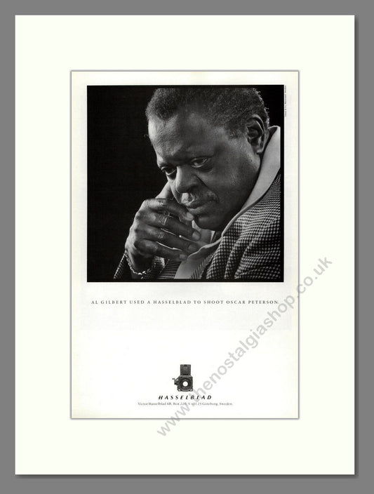 Hasselblad - Al Gilbert. Vintage Advert 1987 (ref AD68219)