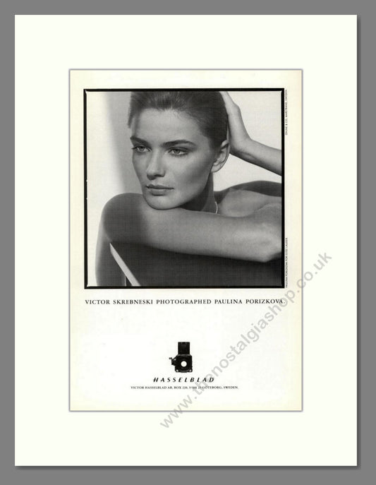 Hasselblad - Victor Skrebneski. Vintage Advert 1991 (ref AD68220)