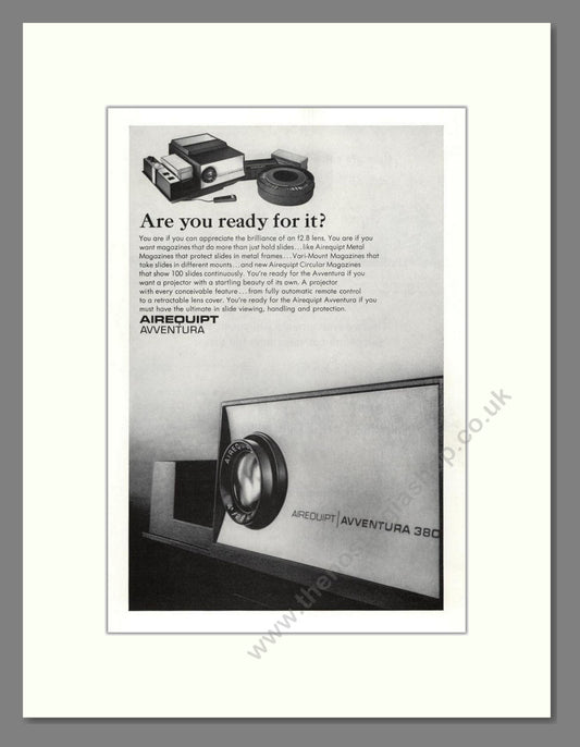 Airequipt - Avventura. Vintage Advert 1964 (ref AD68268)