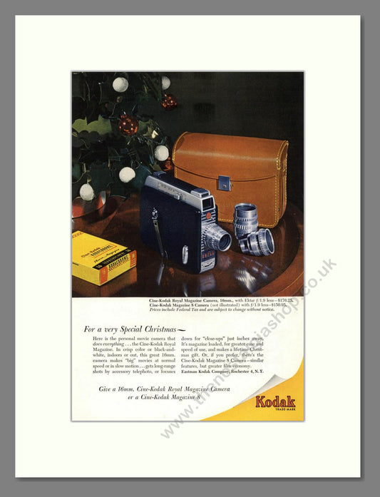 Kodak - Christmas Gifts. Vintage Advert 1952 (ref AD68355)