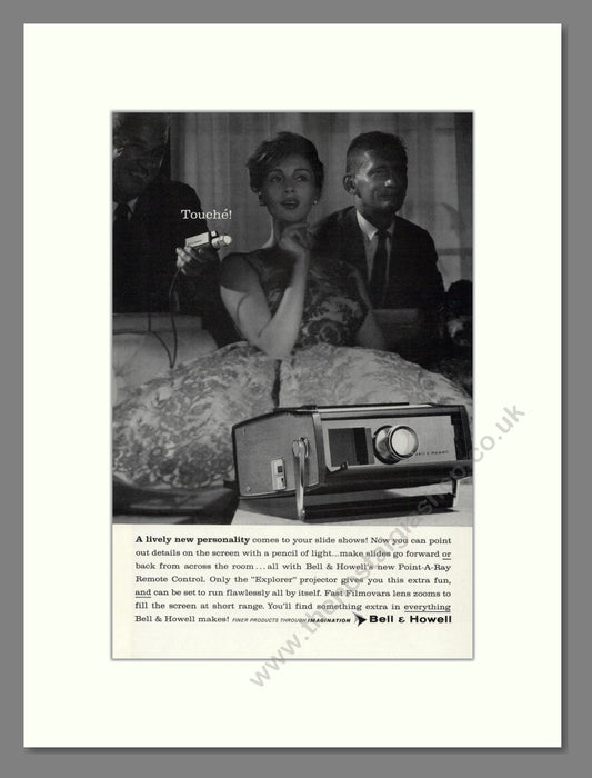 Bell & Howell - Explorer Projector. Vintage Advert 1968 (ref AD68820)